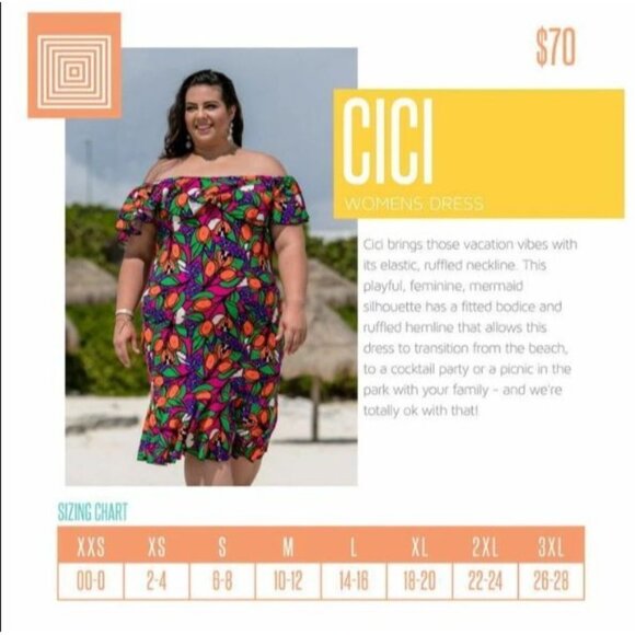 Off The Shoulder Green Midi Cici Dress With Ruffle Hem & Overlay LuLaRoe Size M - Picture 10 of 10